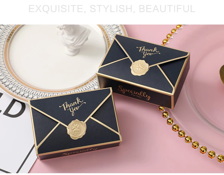 Creative Bronzing Gift Box 🎁 – Elegant Envelope Shape Packaging Creative Bronzing Gift Box 🎁 – Elegant Envelope Shape Packaging