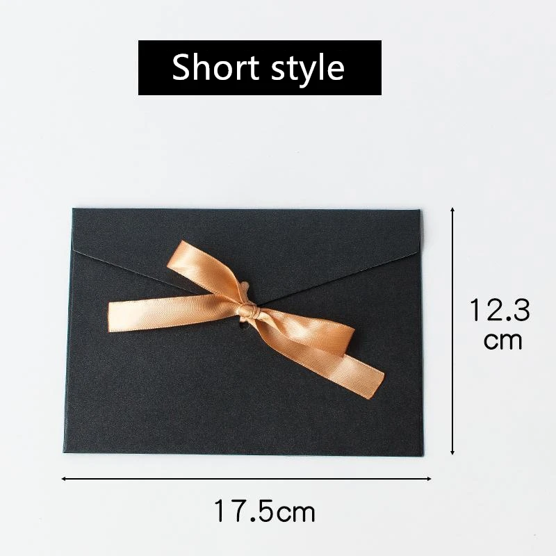 Large Flat Kraft Envelope Packaging Case, Premium Kraft Paper Gift Box for Scarves and Handkerchiefs, Wedding Party Gift Box, Multiple Sizes S/M/L with Ribbon Decoration, Elegant and Eco-Friendly Gift Packaging - 图片 18