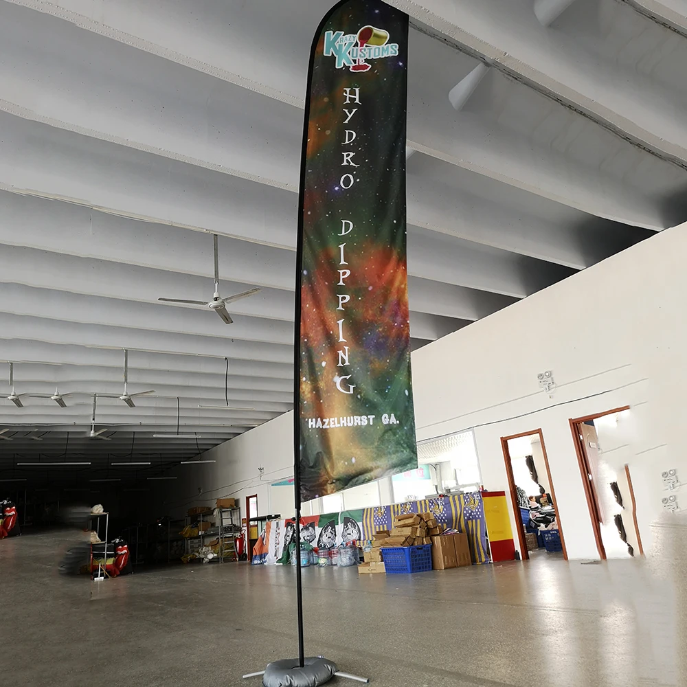 Hot Dogs Advertising Banner Flag – Customizable Polyester Outdoor Promotion Flag with High-Quality Digital Print for Food Stands, Festivals, Restaurants, Stores and Events (Only Flag, No Pole) 3