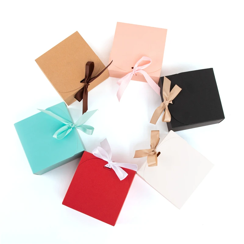 Gift Boxes with Ribbon – White, Pink, Sky Blue, Black, Red, Green, Marble Colors – 5pcs Set, Multiple Sizes for Birthday, Wedding, Baby Shower, Graduation, Mother’s & Father’s Day – Stylish, Durable, Customizable Packaging 9