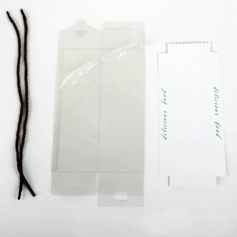 10PCS Transparent Cake Boxes with Handle, Clear Plastic Cupcake Packaging, Portable PET Roll Gift Boxes for Swiss Roll, Desserts, Pastries, Ideal for Packaging, Baking, and Gifting 6