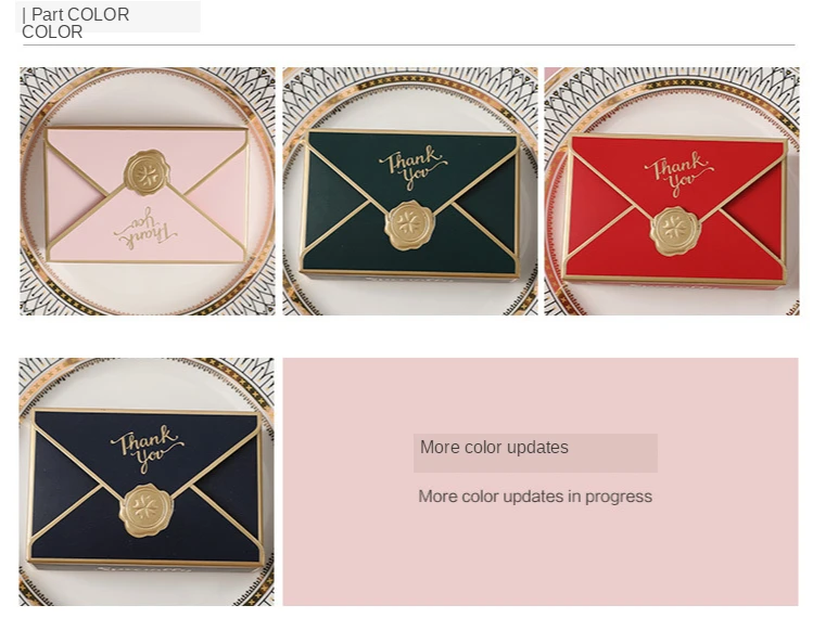 Creative Bronzing Gift Box 🎁 – Elegant Envelope Shape Packaging Creative Bronzing Gift Box 🎁 – Elegant Envelope Shape Packaging