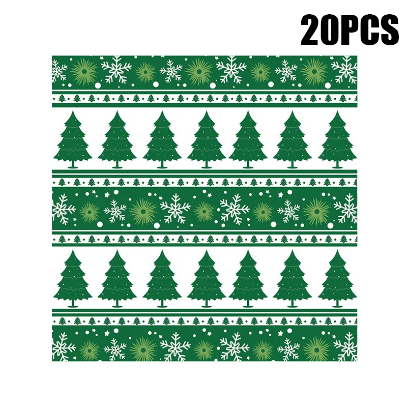20pcs Christmas-Themed Greaseproof Deli Paper Sheets for Sandwiches, Burgers, Fries, and Snacks – Food-Grade Eco-Friendly Basket Liners for Holiday Parties, Baking, and Festive Food Presentation - 图片 10