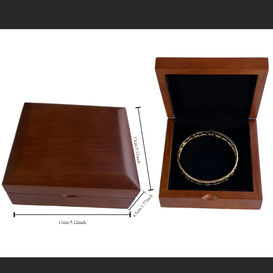 Wooden Watch Storage Box with 1/2/3/5/6/10/12 Slots, Piano-Bake-Paint Finish, Jewelry Organizer for Men & Women, Travel and Home Display Case for Watches, Bracelets, Small Gifts, Elegant MDF Construction - 图片 7