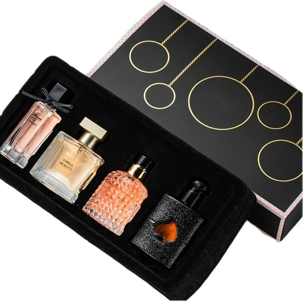 Luxury Empty Perfume Bottle and Rigid Gift Box Set – 105ml Thick Glass Refillable Container with Four-Piece Paperboard Case, Soft Velvet Interior and Decorative Alloy Cap, Wholesale Packaging for Fragrance Brands - 图片 7