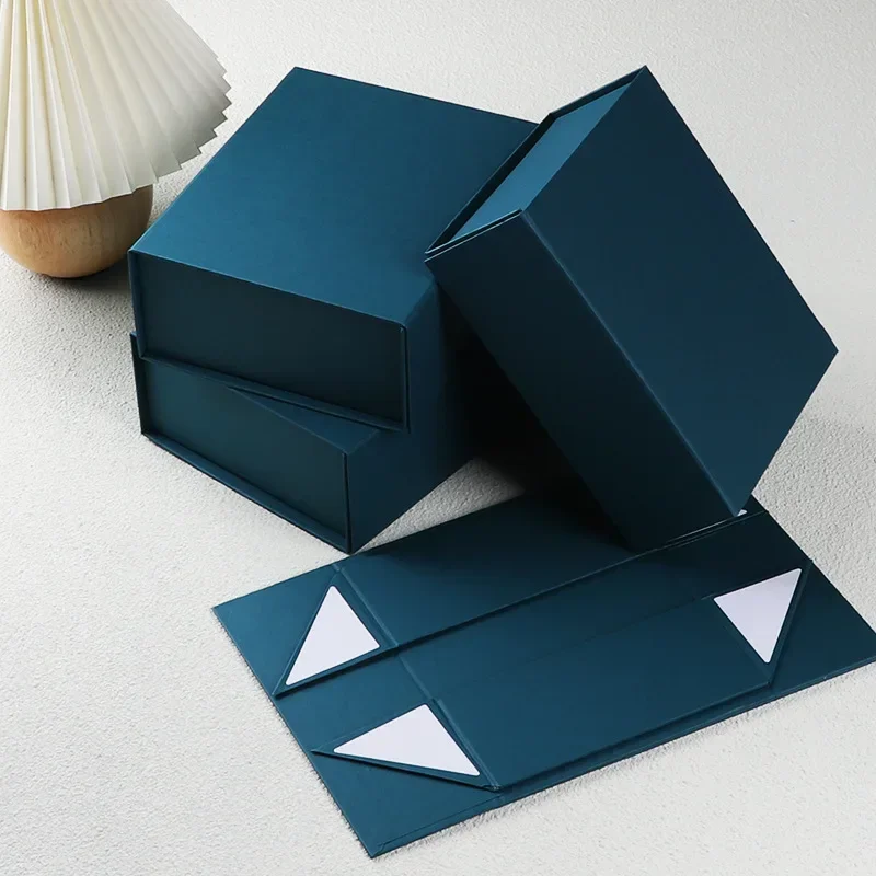 10PCS Luxury Magnetic Gift Boxes with Custom Logo, Foldable Cardboard Proposal Boxes for Bridesmaid or Birthday Gifts, Elegant Packaging Boxes for Jewelry, Wedding, Party, and Boutique Presentation - 图片 14