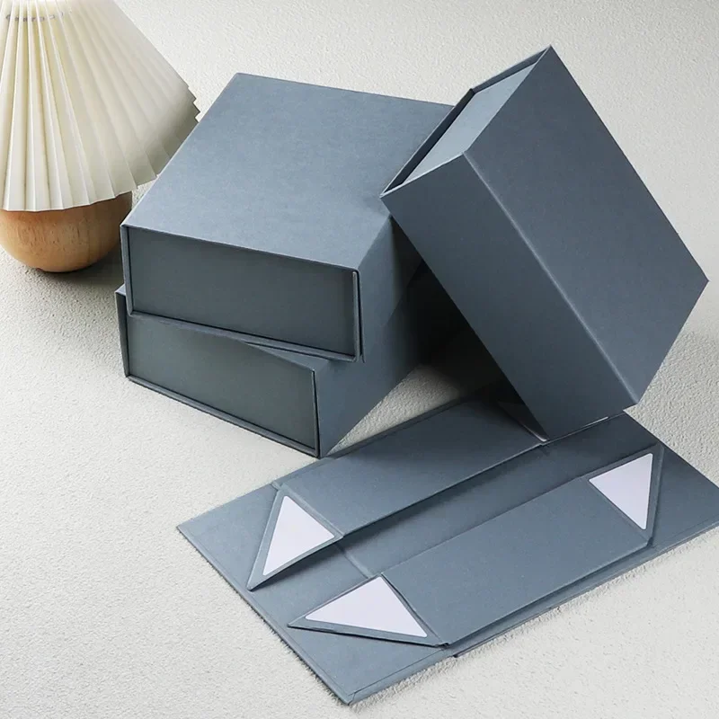 10PCS Luxury Magnetic Gift Boxes with Custom Logo, Foldable Cardboard Proposal Boxes for Bridesmaid or Birthday Gifts, Elegant Packaging Boxes for Jewelry, Wedding, Party, and Boutique Presentation - 图片 7
