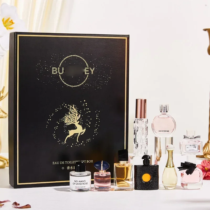 60ML Unisex Perfume Bottle and Pheromone Cologne Set with Fine Mist Spray and Luxury Gift Box, Multiple Materials Including Glass, Acrylic, PET or Metal, Long-Lasting Woody Floral Fragrance for Compact, Portable, Gifting, and Factory Direct Orders - 图片 2
