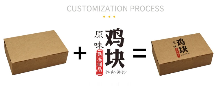 50Pcs Kraft Paper Lunch Boxes Disposable Meal Prep Containers with Tab Lock, Eco-Friendly Takeout Food Packaging Boxes for Salad, Snacks, Restaurant, Catering, Home Kitchen, Party and Delivery 6