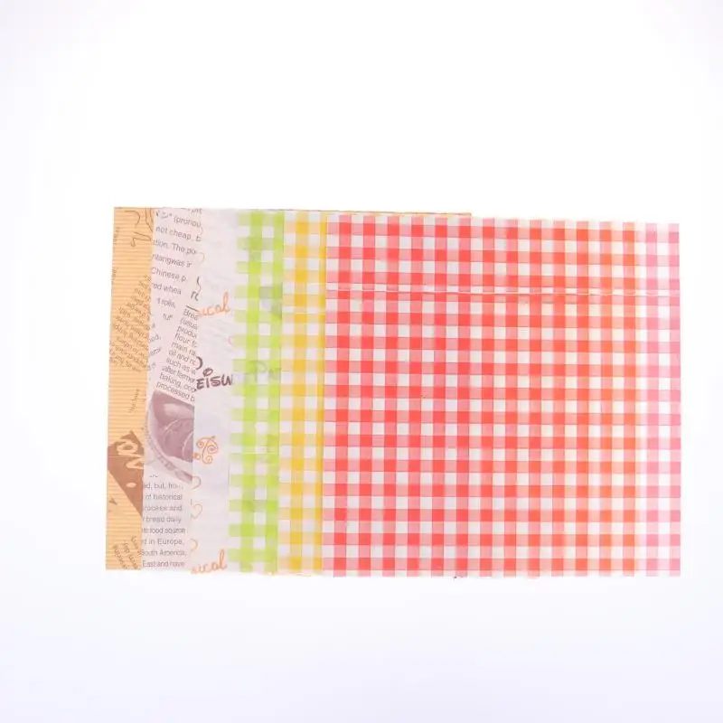 50 Pieces Premium Grease-Resistant Baking Paper Bags 18x18cm for Sandwiches, Donuts, Burgers, Fried Snacks, Picnic & BBQ Food Wrapping, Leak-Proof, Durable, Kitchen & Party Essentials 9