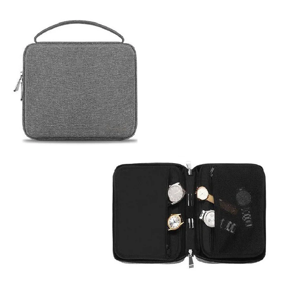 Travel Watch Organizer | Portable Smart Watch Band Organizer – Multifunction Travel Storage Case for Smartwatch Straps, Wristbands & Accessories | Compact Carrying Bag for Watch Bands, Travel Protection & Daily Organization - 图片 2