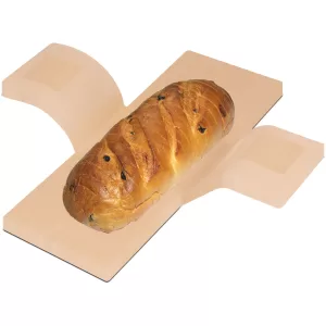 200PCS Nonstick Bread Loaf Pan Liners 9.85×5.12 inch, Heat Resistant Parchment Liners Made of Wood Pulp and Silicone Coating, Reusable Brown Baking Paper for Toast, Cake, Pizza, and Kitchen Oven Use