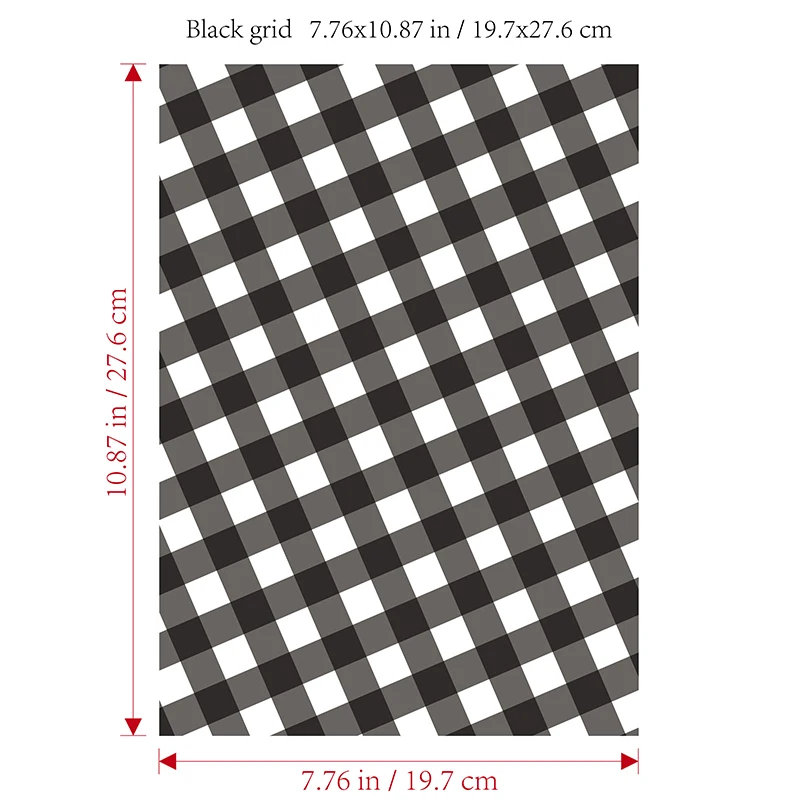 50 Pcs Greaseproof Checkered Food Wrapping Paper – Oil Resistant Burger, Sandwich & Snack Liners – Colorful Basket Mats & Placemats for Parties, Picnics, Cafes, and Takeaway 4