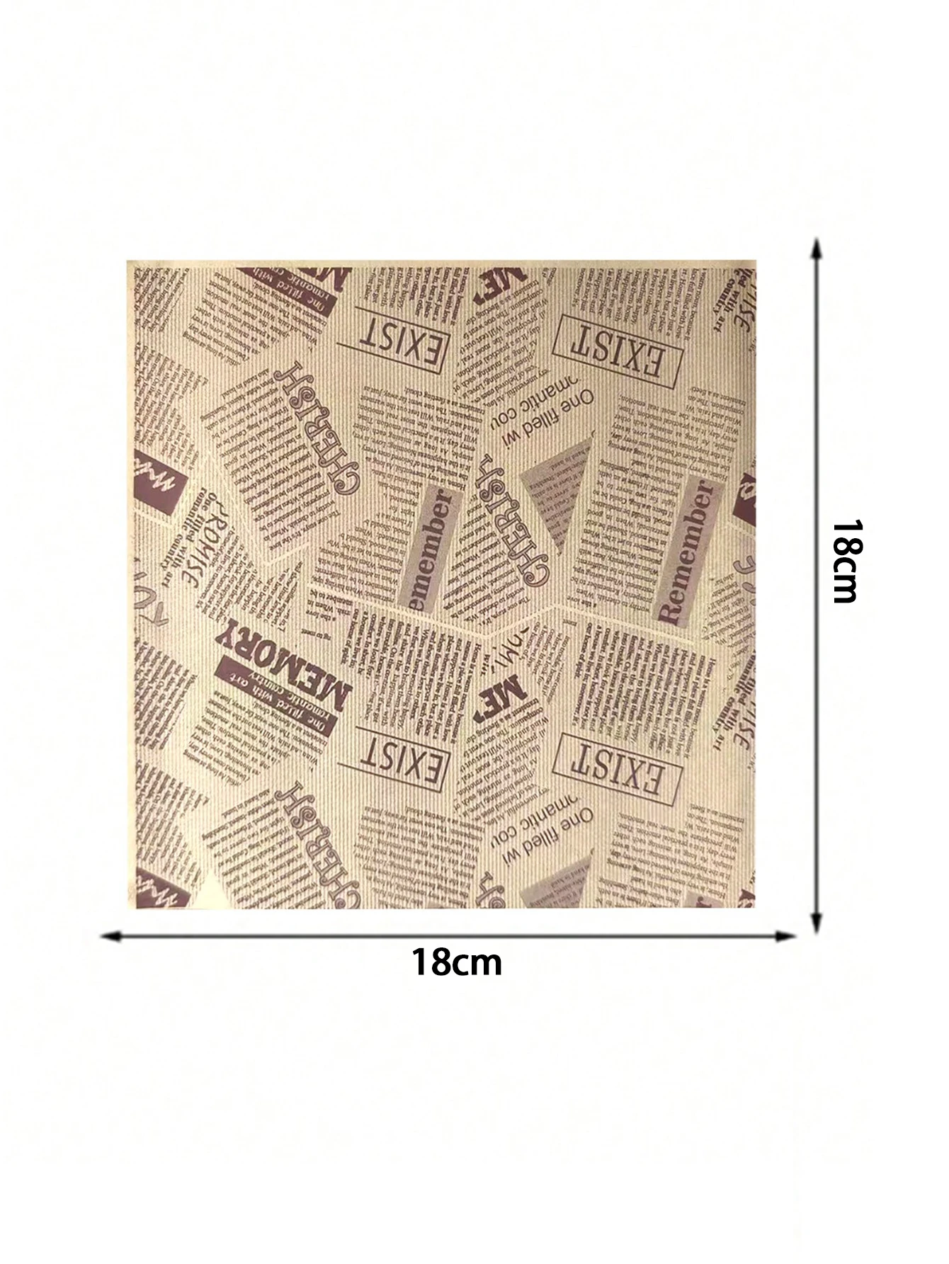 50PCS Grease-Resistant Kraft Paper Food Wrapping Sheets – Oil-Proof Sandwich, Burger, Fries, Toast & Fried Food Liners – Cute Bear Print Party Disposable Paper Mats for Home, Restaurant, Bakery - 图片 10