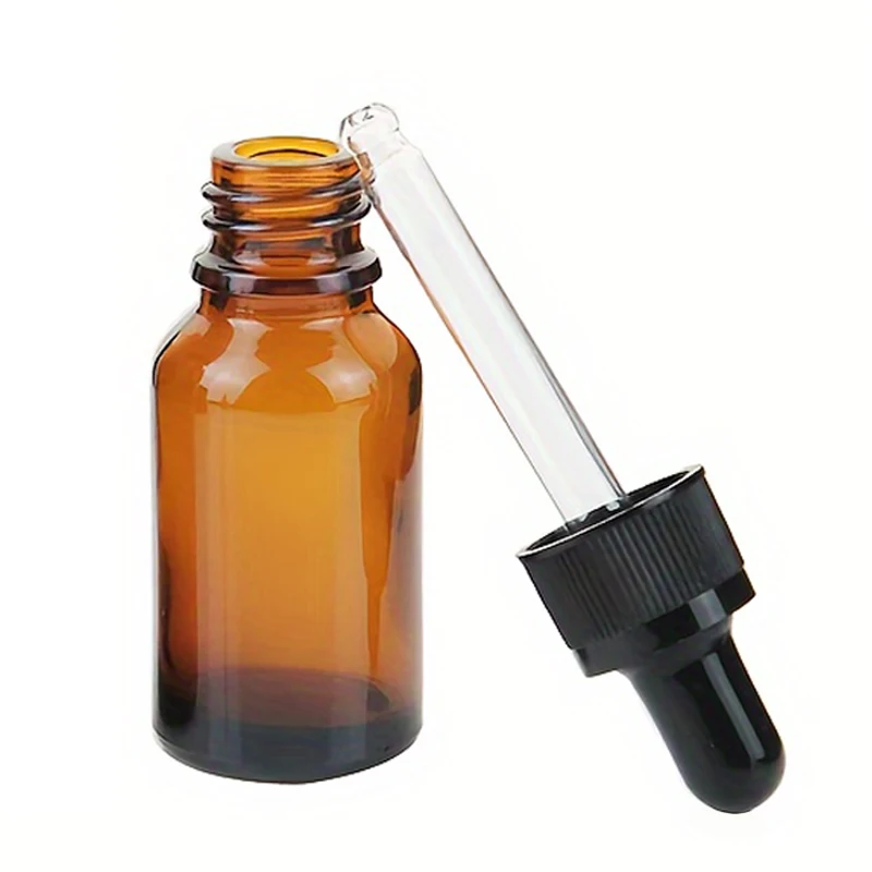 5/10/20pcs 30ml Refillable Glass Dropper Bottles with Funnel Set – Empty Essential Oil & Perfume Containers for Travel and DIY Blends, Leakproof Durable Packaging for Aromatherapy, Serum & Cosmetic Use