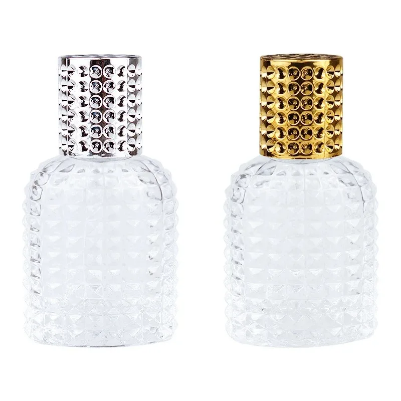 30ml 50ml Pineapple-Shaped Glass Perfume Bottle with Spray | Portable Refillable Atomizer Container for Travel, Essential Oil, Fragrance Storage, DIY Aromatherapy, Party, Wedding, Home Decor, 1 or 3 Pack - 图片 3