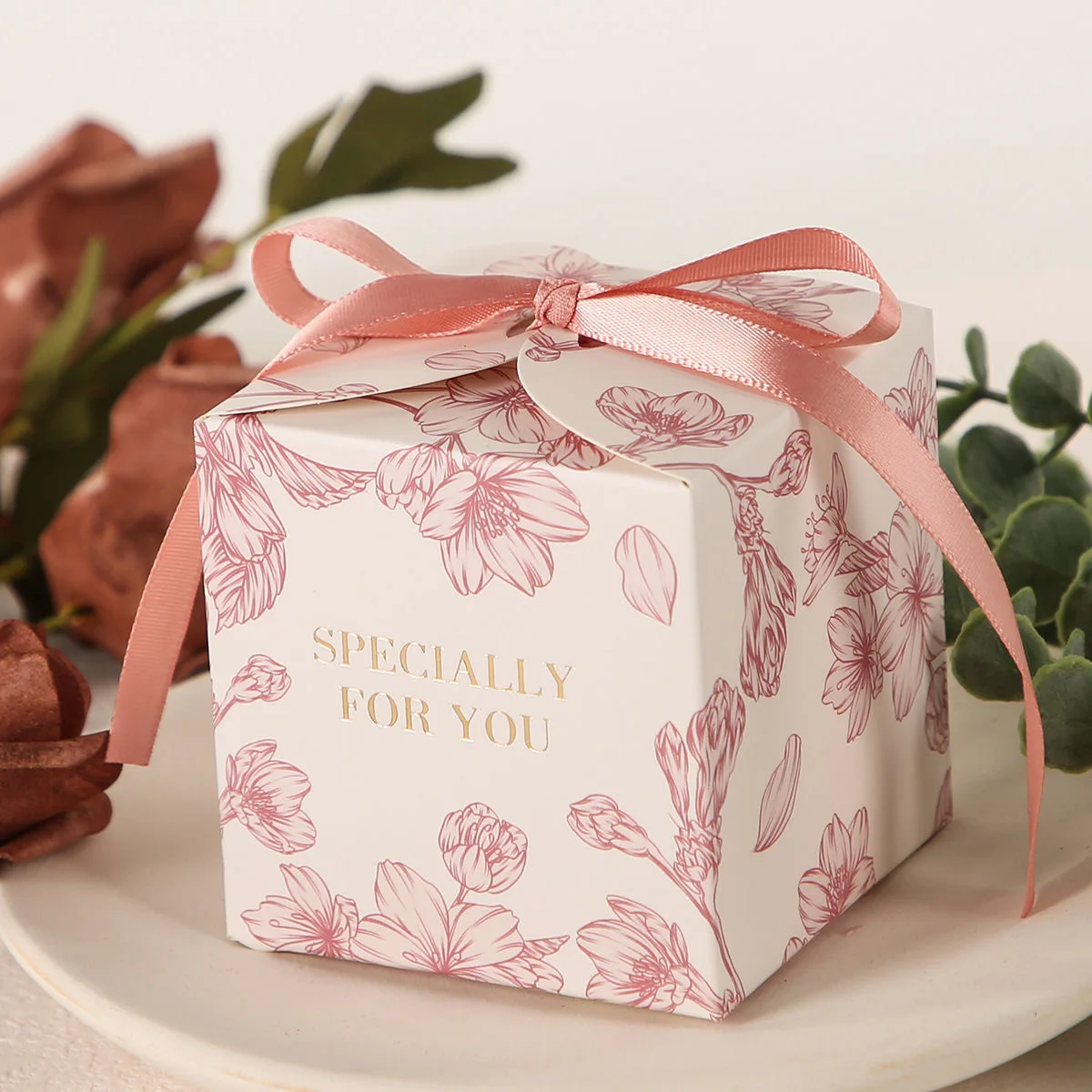 10PCS Small Gift Boxes for Candles, Dolls, and Party Favors, Elegant Paper Packaging with Bow Ribbon for Weddings, Birthdays, or Special Events, Reusable Decorative Gift Boxes, Factory Direct Supply - 图片 4