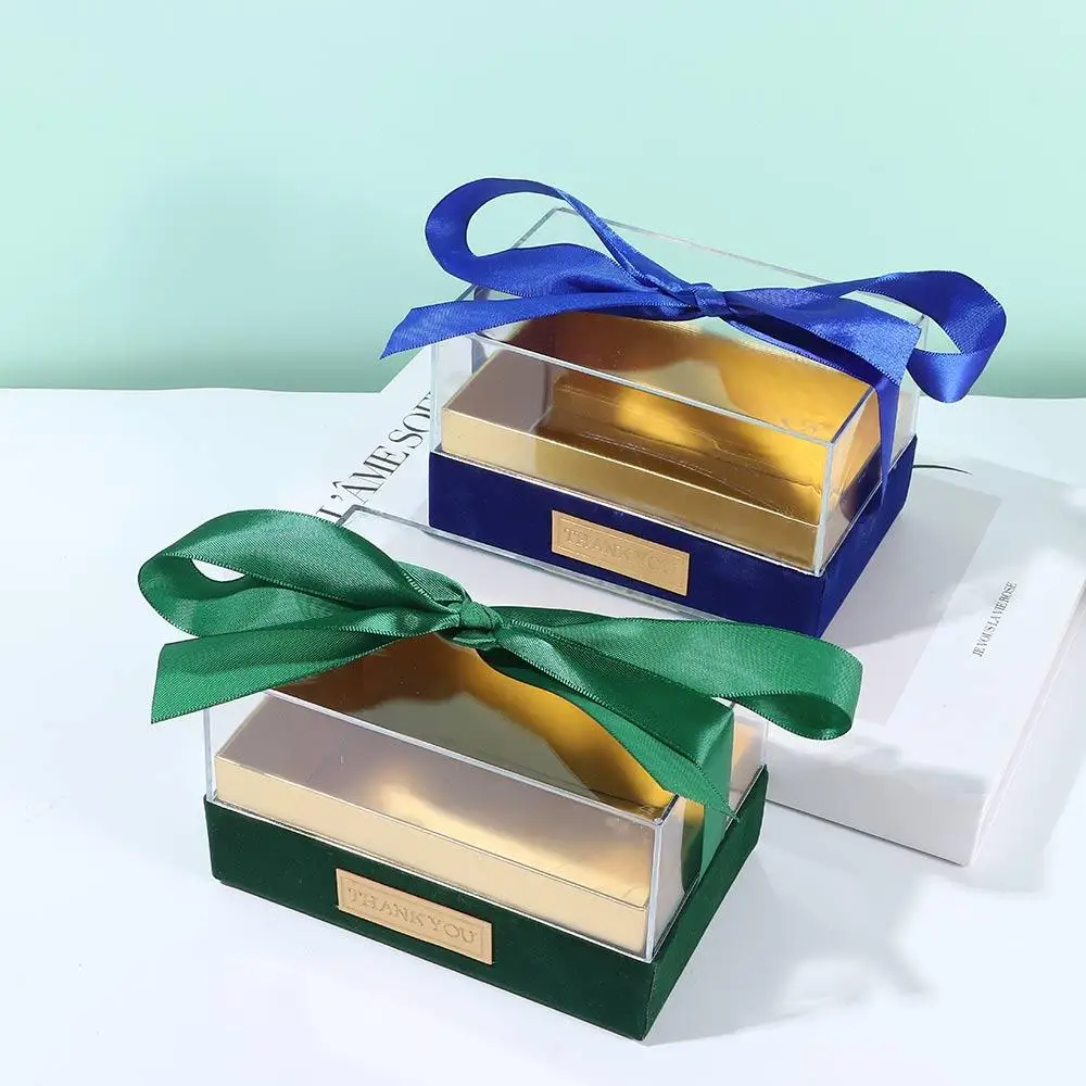 Clear Acrylic Gift Box with Elegant Bow – Transparent Luxury Packaging for Birthday Parties, Weddings, Valentine’s Day, and Special Occasions, Ideal for Presenting Hand Gifts and Keepsakes 11