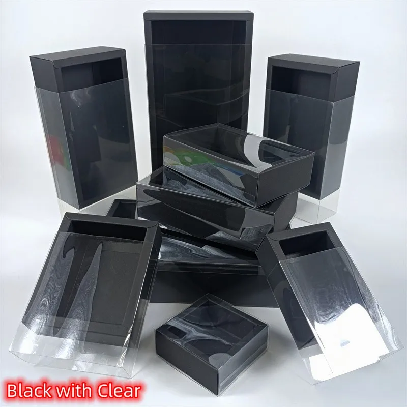 Clear Cake Boxes Birthday Party Gift Organizer, Transparent Dessert Packaging Containers for DIY Baking Tools, Cakes, Cupcakes, Baby Shower Party Decor, and Holiday Gift Presentation Supplies - 图片 17