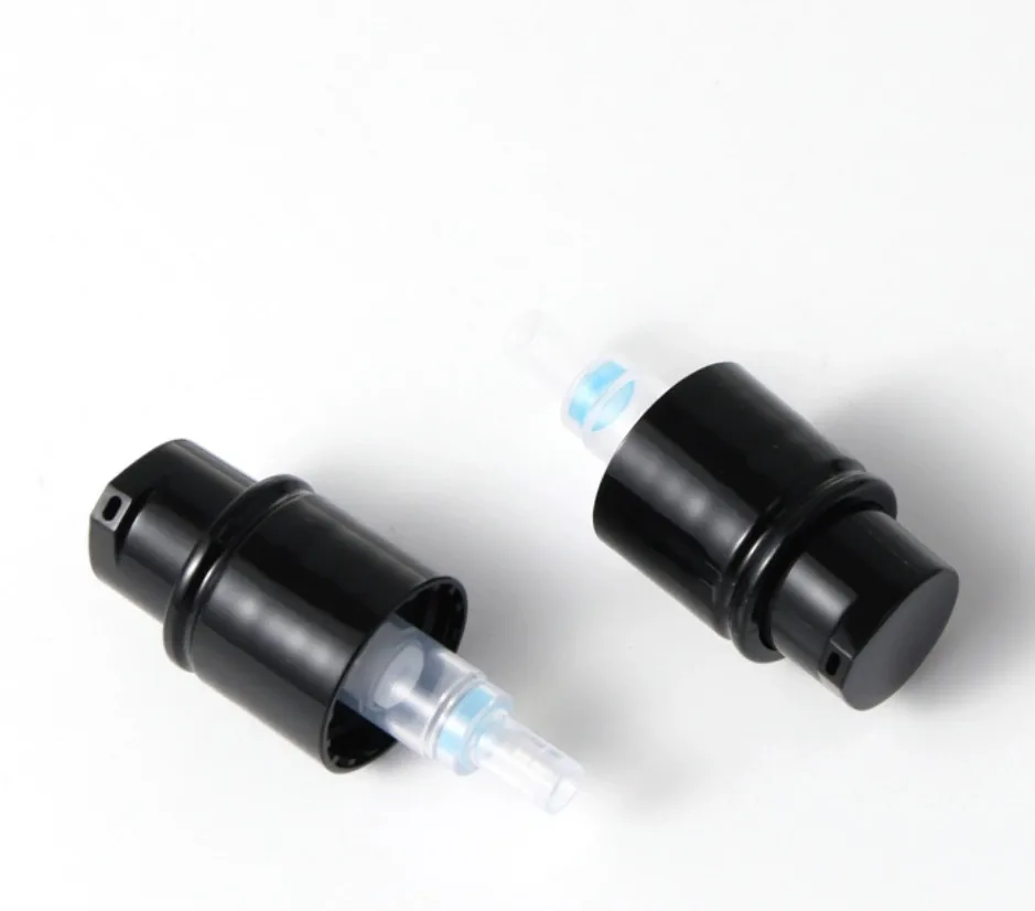 7PCS Cosmetic Container Set – 30/50G Cream Jars, 20–120ML Lotion Pump and Serum Bottles, Clear and Black Glass Refillable Travel-Ready Portable Bottles for Skincare, Retail Display, Gifting and Boutique Packaging 1