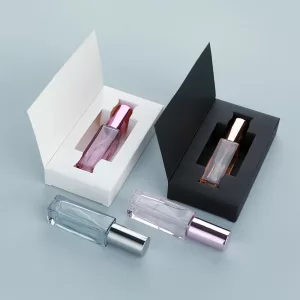 10ml Refillable Thick Glass Perfume Bottles with Colorful Finish and Custom Packaging Box, Durable Empty 香水瓶 Spray Container, Polychrome Glass Atomizer for Fragrance – 10/20/30/40PCS Set