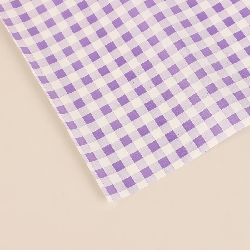 50 Sheets Greaseproof Wax Paper – Multi-Color Oil-Proof Food Wrapping Sheets for Sandwich, Burger, Fries, Bread, Macarons, Pizza, Desserts – Baking & Kitchen Packaging Supplies 50pcs 24