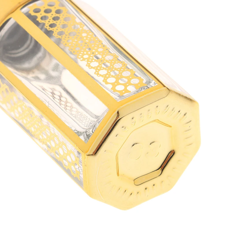 3ml 6ml 15ml Mini Glass Roller Bottles Empty Refillable Roll-On Containers for Essential Oils, Perfume, DIY Aromatherapy, Travel Size Octagon Shape Gold Cap Portable Vials for Massage and Skincare 3ml 6ml 15ml Mini Glass Roller Bottles Empty Refillable Roll-On Containers for Essential Oils, Perfume, DIY Aromatherapy, Travel Size Octagon Shape Gold Cap Portable Vials for Massage and Skincare 8