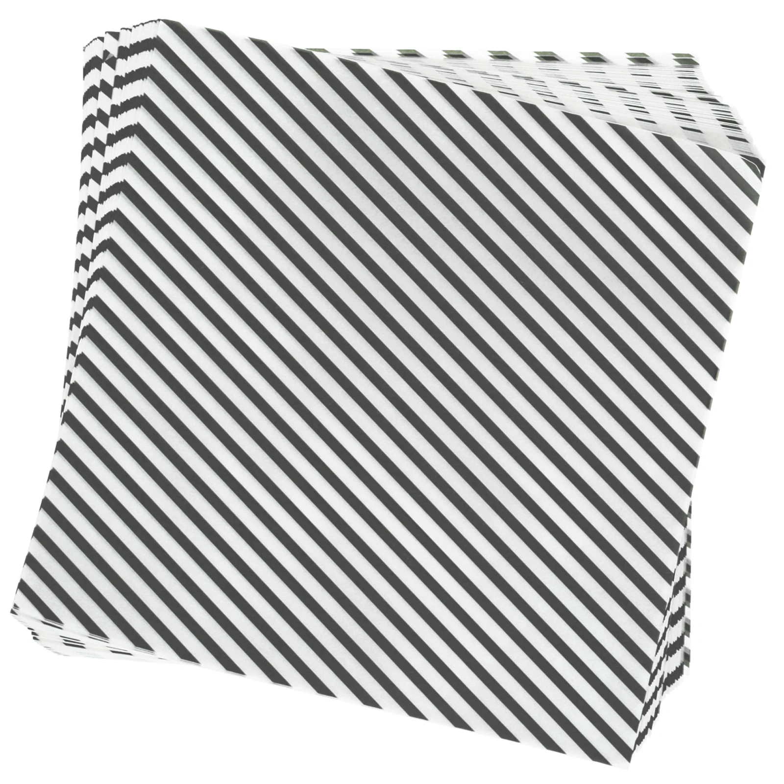 200 Sheets Food Wrapping Paper Striped Print Oil-Resistant Dry Waxed Deli Paper for Sandwiches, Fries, Hot Dogs, Hamburgers, Snacks, Cafeteria, Restaurant, Picnic, Party Use - 图片 7