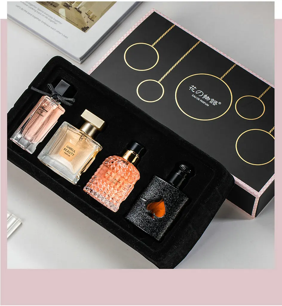 Luxury Empty Perfume Bottle and Rigid Gift Box Set – 105ml Thick Glass Refillable Container with Four-Piece Paperboard Case, Soft Velvet Interior and Decorative Alloy Cap, Wholesale Packaging for Fragrance Brands 1
