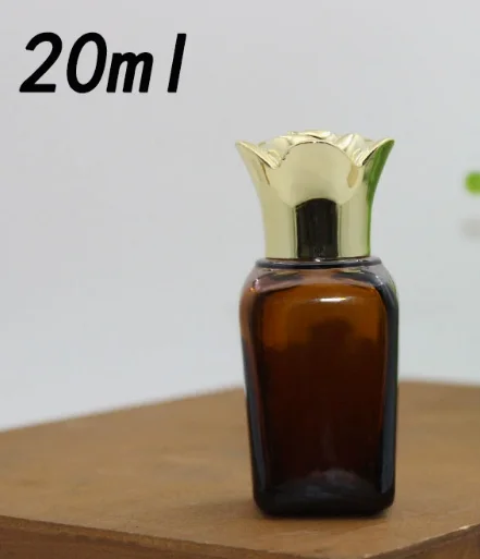 20pcs Square Glass Bottles with Inner Plug – Empty 10ml 20ml 30ml 50ml Refillable Containers for Perfume, Attar Oil, Essential Oils, Hydrosol, Toner, and DIY Cosmetic Packaging - 图片 9