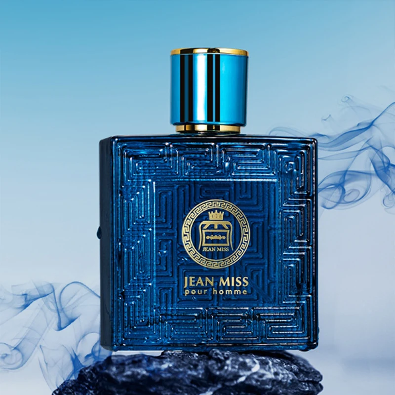 Men's Eros Perfume Bottle 100ML with Fine Mist Spray and Luxury Gift Box, Multiple Materials Including Glass, Acrylic, PET or Metal, Long-Lasting Fresh Ocean Fragrance, Attracting Women, Ideal for Dating, Factory Direct Orders 3