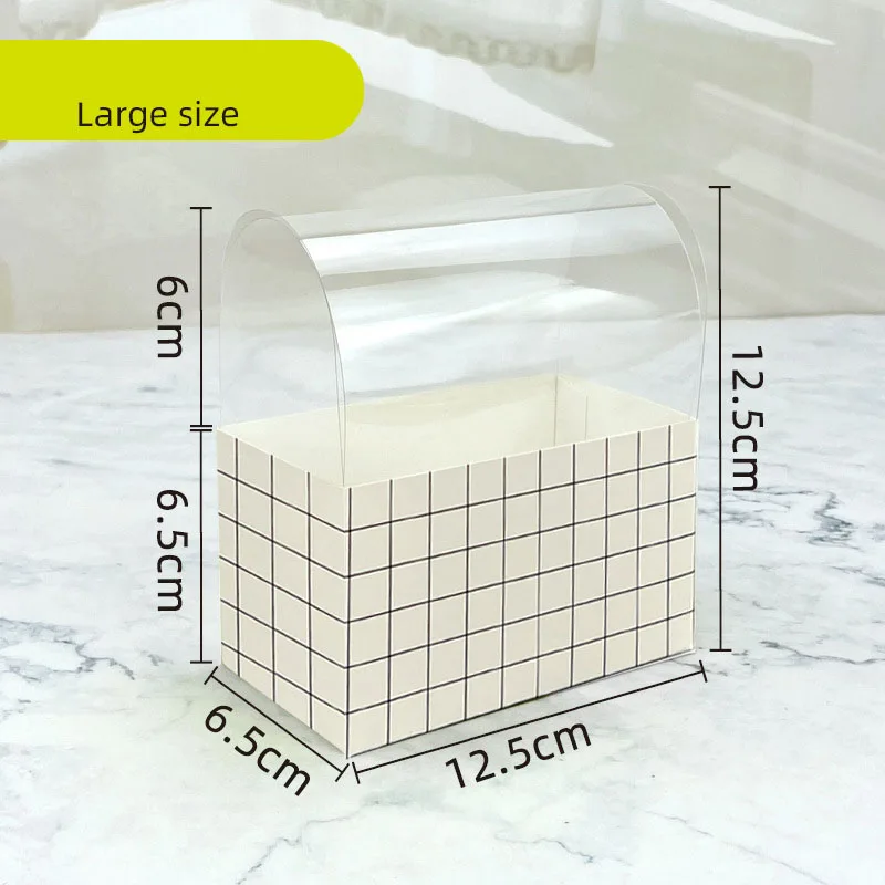 50pcs Kraft Paper Sandwich and Burger Takeout Boxes, Disposable Toast, Donut, Bread, Hamburger Packaging Containers, Oilproof Paper Trays for Bakery, Pastry, Party, Catering, Wedding Food Service - 图片 17