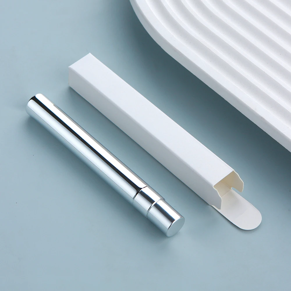 50pcs/Lot Electroplated Glass Perfume Bottles with Square Package Box, Refillable Atomizer Spray Parfum, Custom LOGO Printing Available with Frosted, UV Plating, Hot Stamping, Labeling for Cosmetic and Travel Use - 图片 7