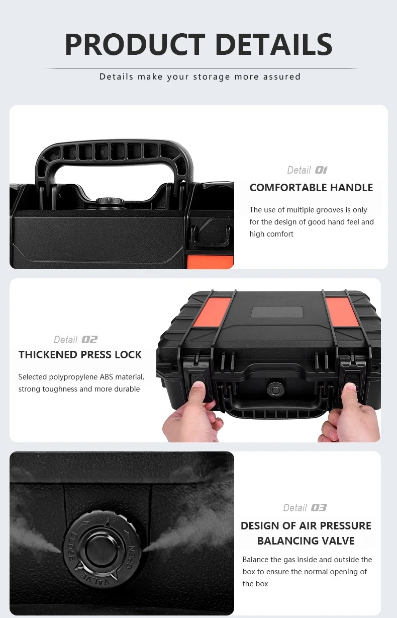 Waterproof Watch Storage Box for Men with Secure Anti-Drop Design, Portable Jewelry Display Case and Toolbox Organizer for Travel and Home, Protective Suitcase for Watches, Bracelets, Rings, and Accessories 10