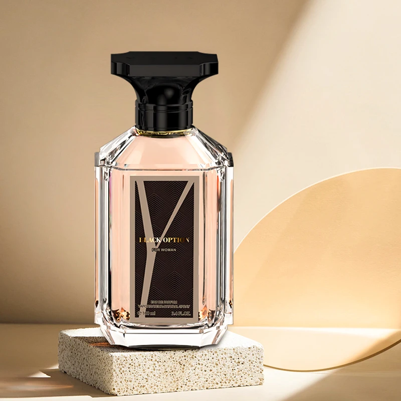 Luxury Empty Perfume Bottle with Gift Box – 100ml Thick Glass Refillable Container, Alloy & ABS Cap, Rigid Paperboard Box with Velvet Lining, Factory Direct Wholesale Packaging for Perfume & Cologne 3