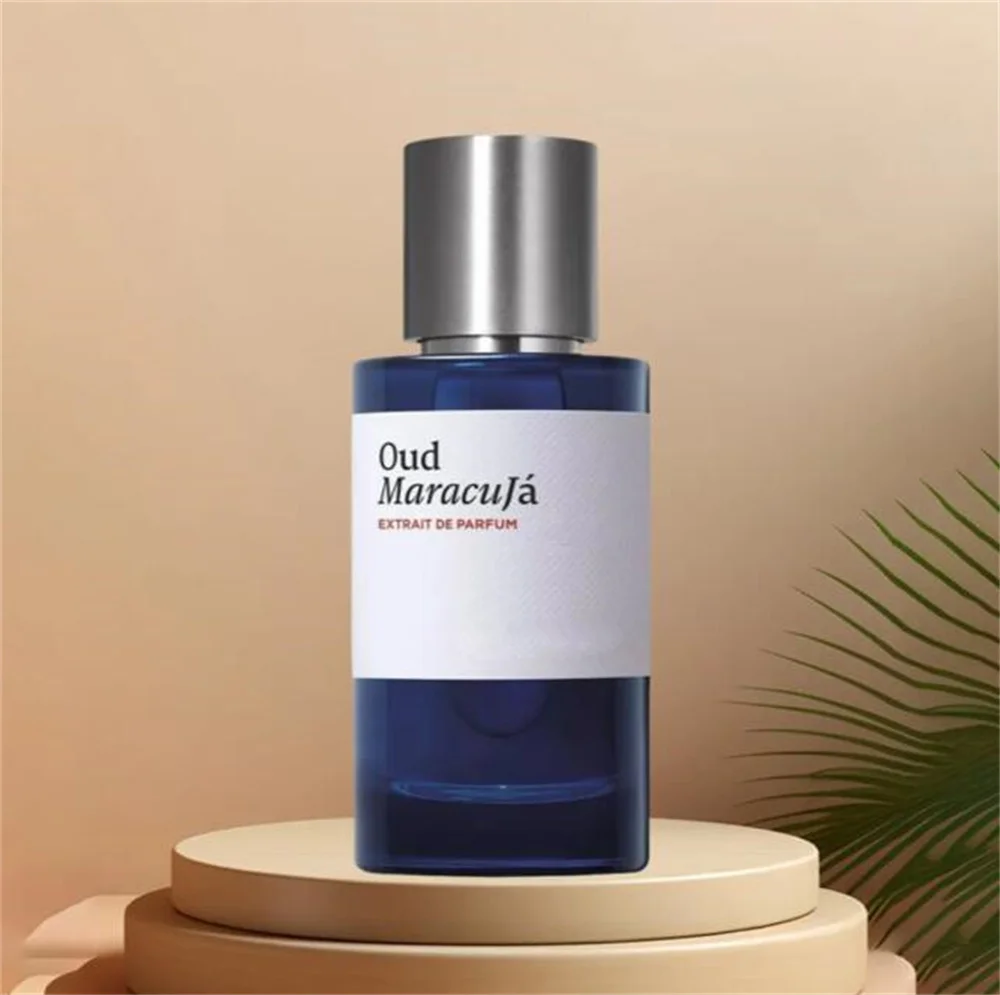 Hibiscus Mahajad 100ML Unisex Perfume Bottle with Fine Mist Spray and Luxury Gift Box, Multiple Materials Including Glass, Acrylic, PET or Metal, Oud Stallion Maracuja Fragrance for Men and Women, Arabic Style Long-Lasting Cologne - 图片 4