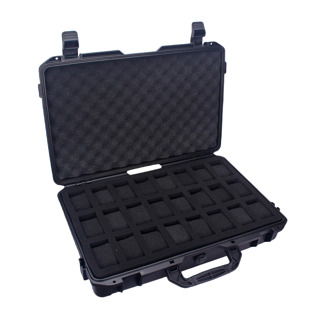 24-Slot Portable Plastic Watch Case – Waterproof and Durable Storage Box for Watches, Jewelry, Accessories, Travel Organizer, Tool Box for Watch Collectors and Personal Use - 图片 7