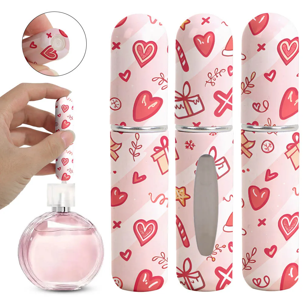 5ml Mini Refillable Perfume Spray Bottle Atomizer – Travel Size Rotating Spray Bottle for Essential Oils, Alcohol, and Cosmetics – Portable Empty Container for Purse, Pocket, or Travel Use 5ml Mini Refillable Perfume Spray Bottle Atomizer – Travel Size Rotating Spray Bottle for Essential Oils, Alcohol, and Cosmetics – Portable Empty Container for Purse, Pocket, or Travel Use