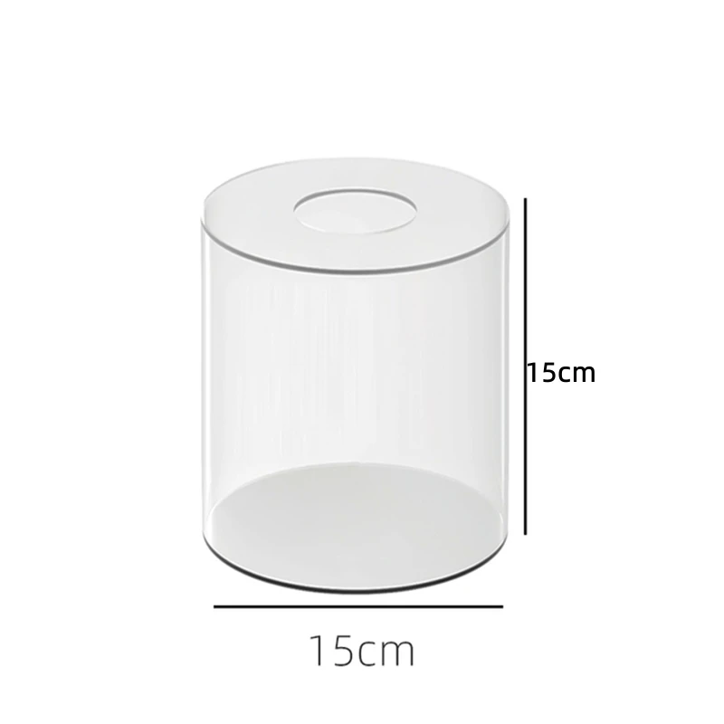 Acrylic Cake Display Board Round Cake Edge Smoother Tray, Clear DIY Refillable Cake Base Stand for Wedding, Birthday, Party, and Dessert Decoration Tools - 图片 8