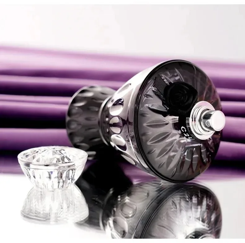 Mysterious Breath Women's Perfume Bottle 100ML with Fine Mist Spray and Luxury Gift Box, Multiple Materials Including Glass, Acrylic, PET or Metal, Long-Lasting Light Fresh Fragrance, Classic Eau De Parfum, Factory Direct Orders 5