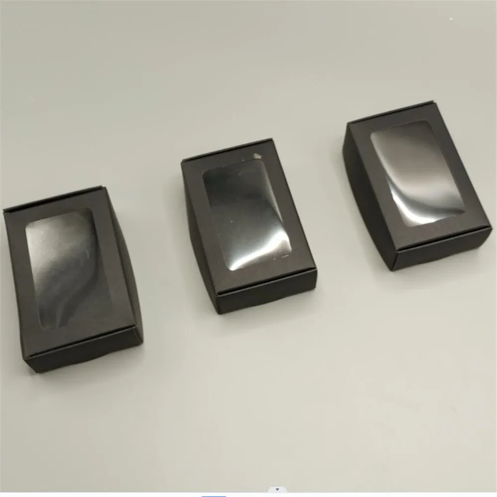 20-Pack Handmade Soap Kraft Paper Boxes with Transparent Window, White Blank Gift Boxes, DIY Packaging for Soap, Candies, Chocolates, Mini Favors, Wedding, Birthday, Holiday Gift Presentation - 图片 12