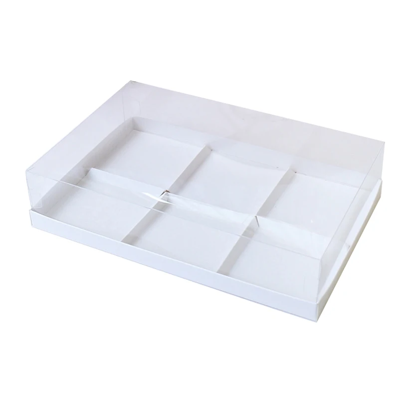 Transparent Pastry Cake Box 4/6 Inch 2/4/6 Pack Clear Dessert Packaging Container for Birthday, Afternoon Tea, Baking, DIY Cupcakes, Cookies, Donuts, Western Pastries, Kitchen Treat Storage, Home & Party Use - 图片 3