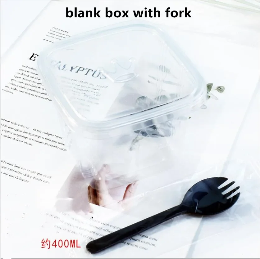 50 Sets Clear PET Cupcake Boxes 400ml / 300ml Disposable Dessert Containers Square Plastic Cake Mousse Packaging Box for Wedding Birthday Baby Shower Party Favors Supplies - 图片 14