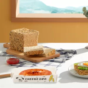 100PCS Hot Dog Paper Boxes Takeaway Disposable Lunch Trays – Kraft Cardboard Containers for Snacks, Sausage, Sandwich, Cookies, Bread, Desserts, Wedding Treats and Party Catering Supplies