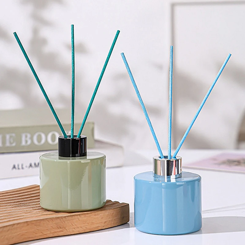 150ml Refillable Glass Diffuser and Perfume Bottles – Empty Fragrance Containers for Essential Oils, Aromatherapy, Home Decor, Stress Relief, Cosmetic Storage, Elegant and Reusable 7