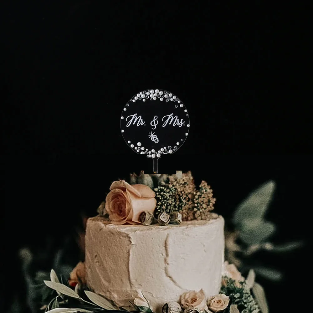 Why 10,000+ Couples Choose This Mr and Mrs Cake Topper with Real Crystal & Pearl Details – Guangzhou Factory's Wedding Secret Revealed 5