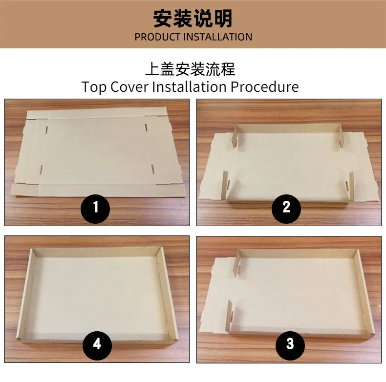 Mobile Storage Boxes for Office and Home – Corrugated Cardboard Organizers for Files, Books, Clothes, Shoes – Durable Stackable Storage Cartons, Foldable Containers for Office, Home, Classroom 10