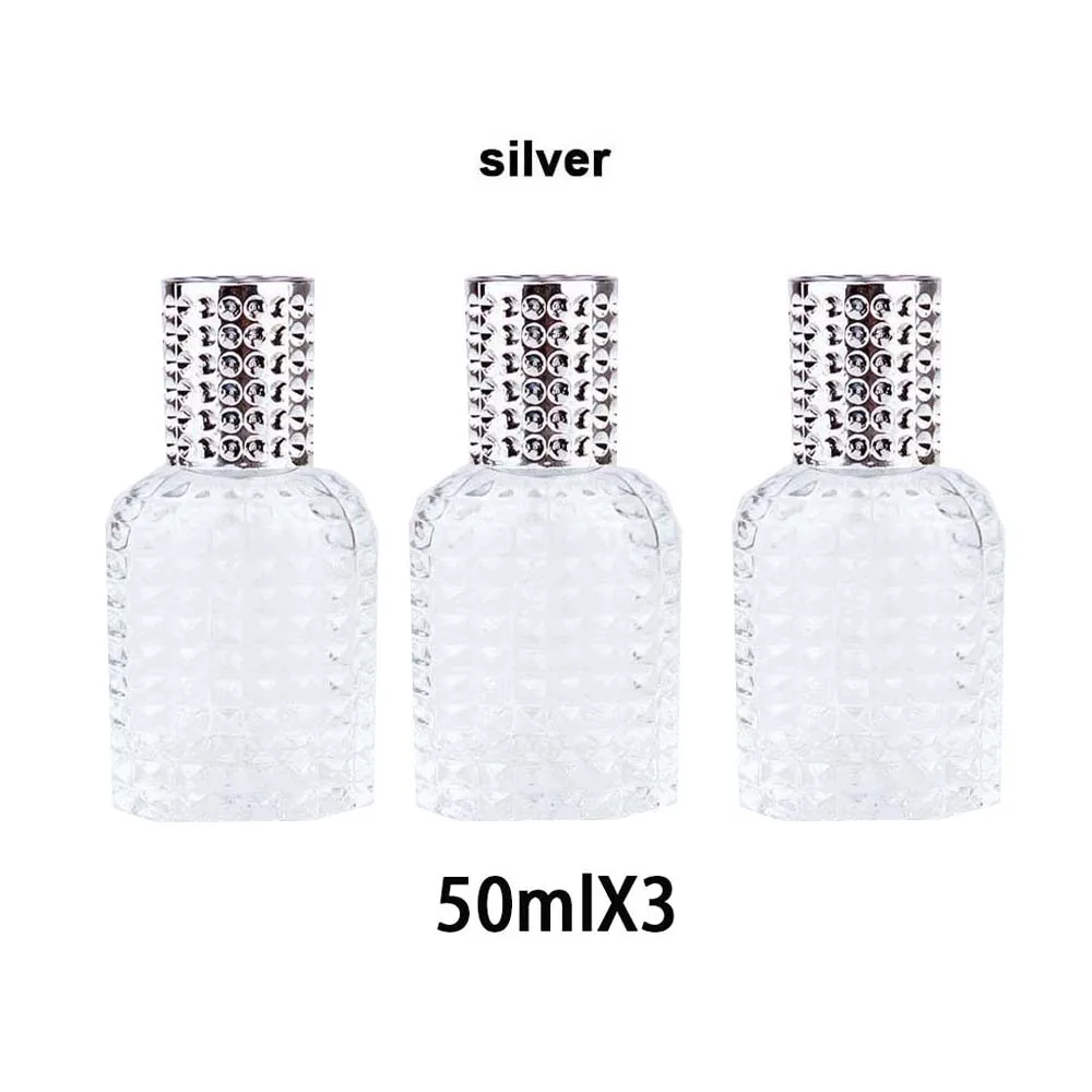 30ml 50ml Pineapple-Shaped Glass Perfume Bottle with Spray | Portable Refillable Atomizer Container for Travel, Essential Oil, Fragrance Storage, DIY Aromatherapy, Party, Wedding, Home Decor, 1 or 3 Pack - 图片 13