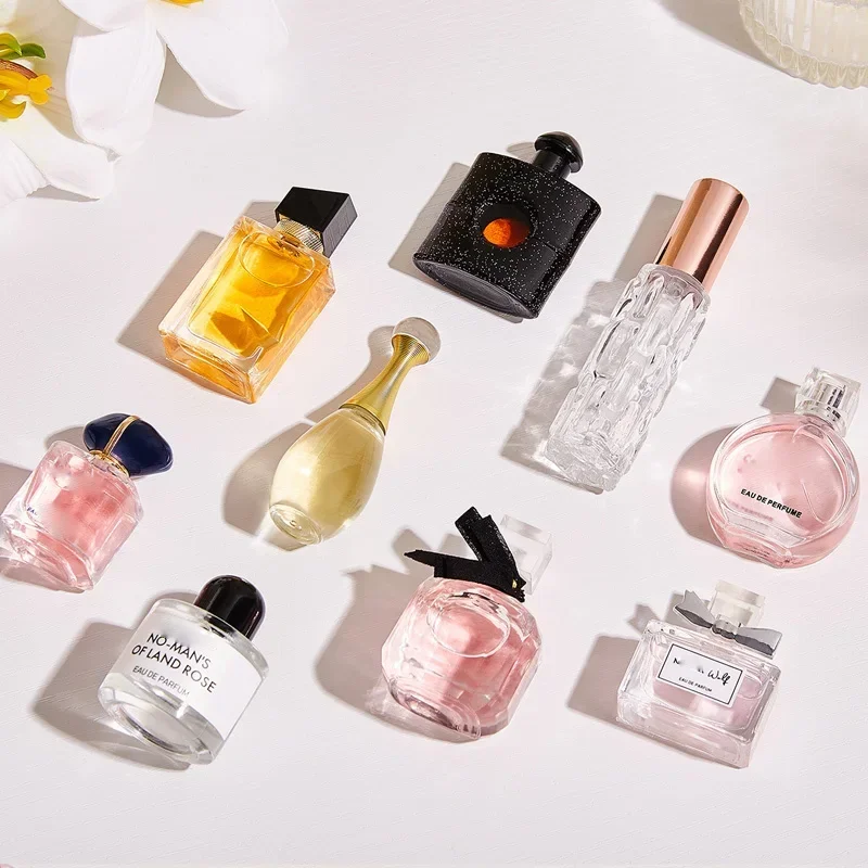 60ML Unisex Perfume Bottle and Pheromone Cologne Set with Fine Mist Spray and Luxury Gift Box, Multiple Materials Including Glass, Acrylic, PET or Metal, Long-Lasting Woody Floral Fragrance for Compact, Portable, Gifting, and Factory Direct Orders - 图片 3