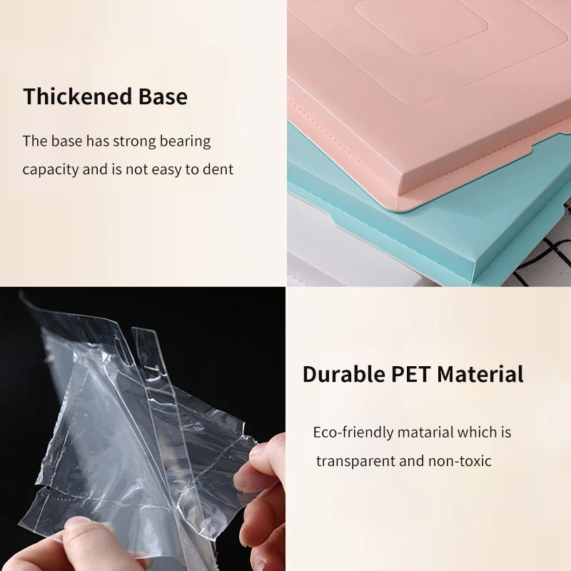 High-Capacity Transparent Cake Box for Chocolate and Dessert Packaging, Clear Birthday Wedding Cake Container, DIY Favor Display, Party Supplies, Reusable Gift Box - 图片 5